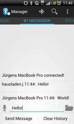 Bluetooth SPP Manager android App screenshot 13