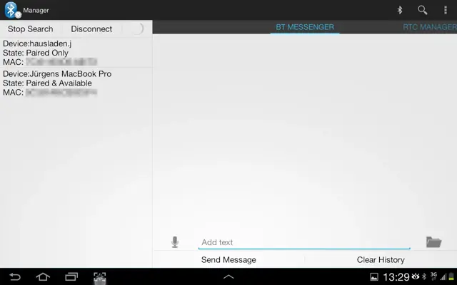 Bluetooth SPP Manager android App screenshot 7